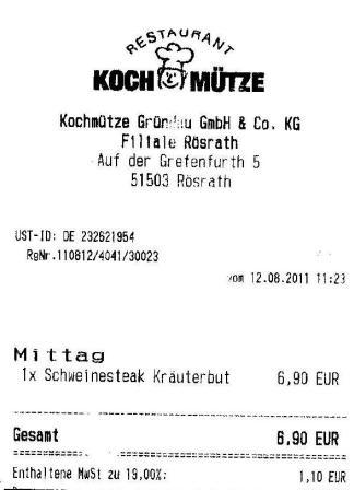 emrf Hffner Kochmtze Restaurant